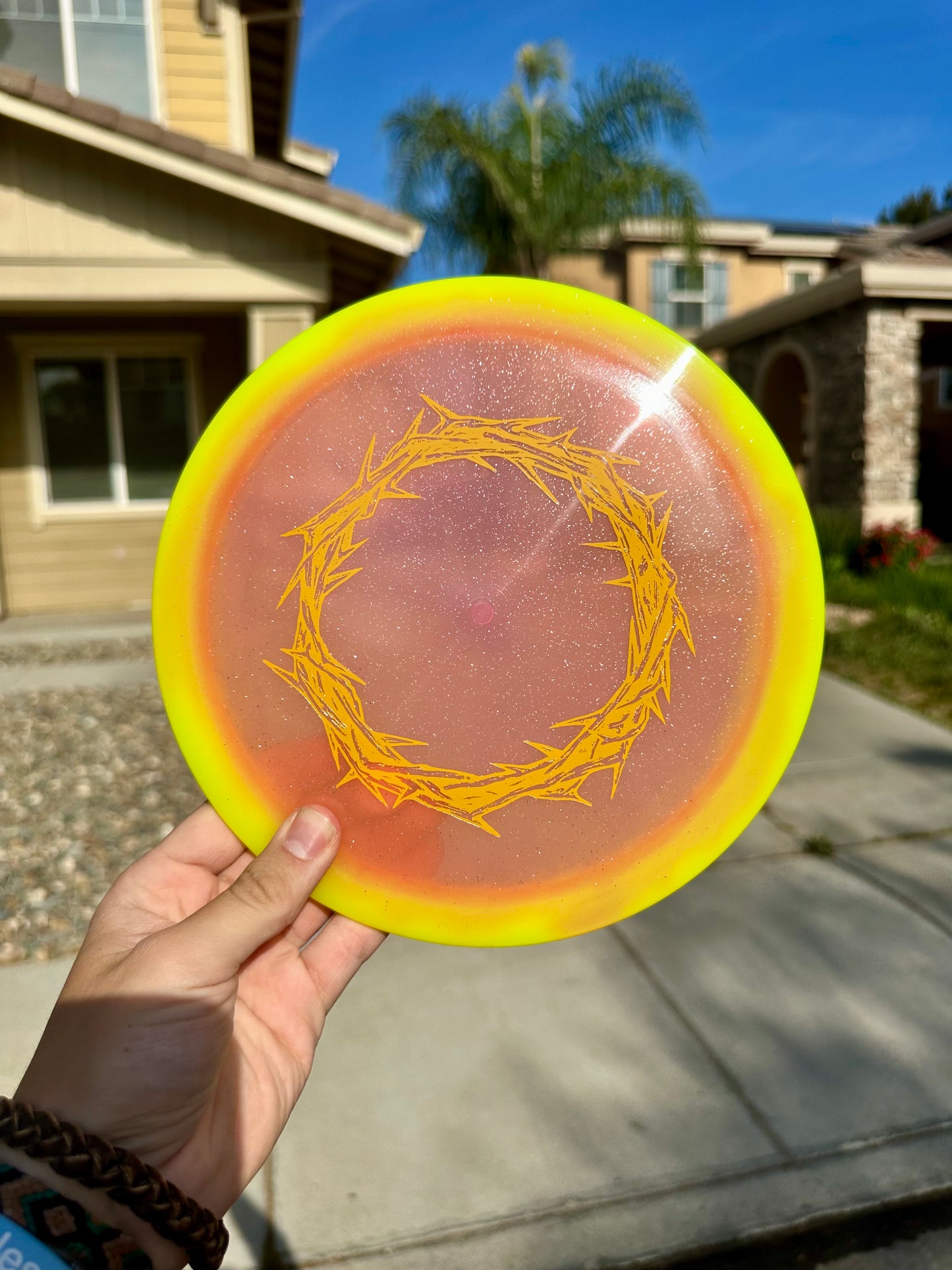 FD3 - Glow Metal Flake Horizon C-Line - Crown of Thorns Stamp