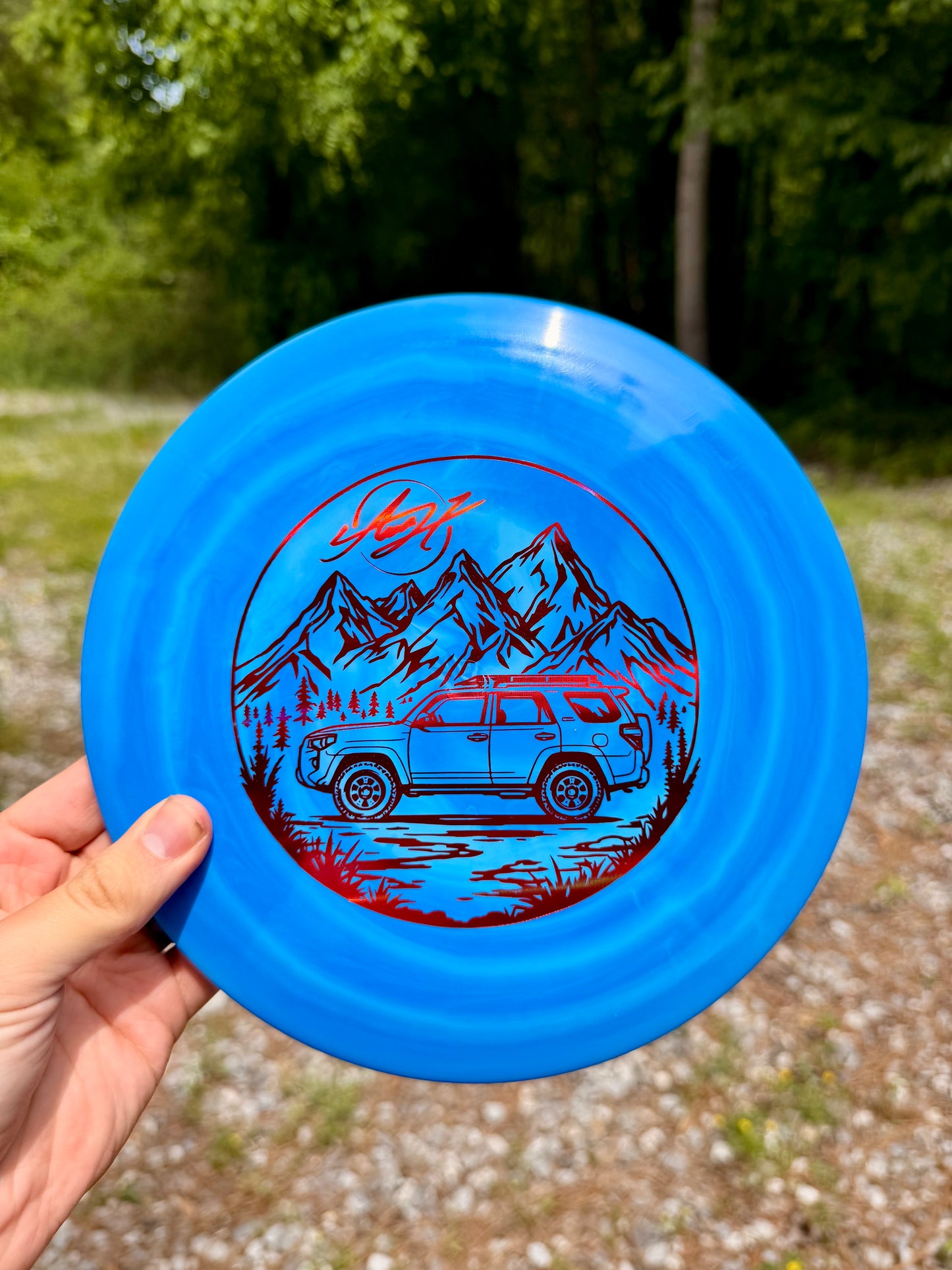 FD - Swirly S-Line - 4Runner Stamp