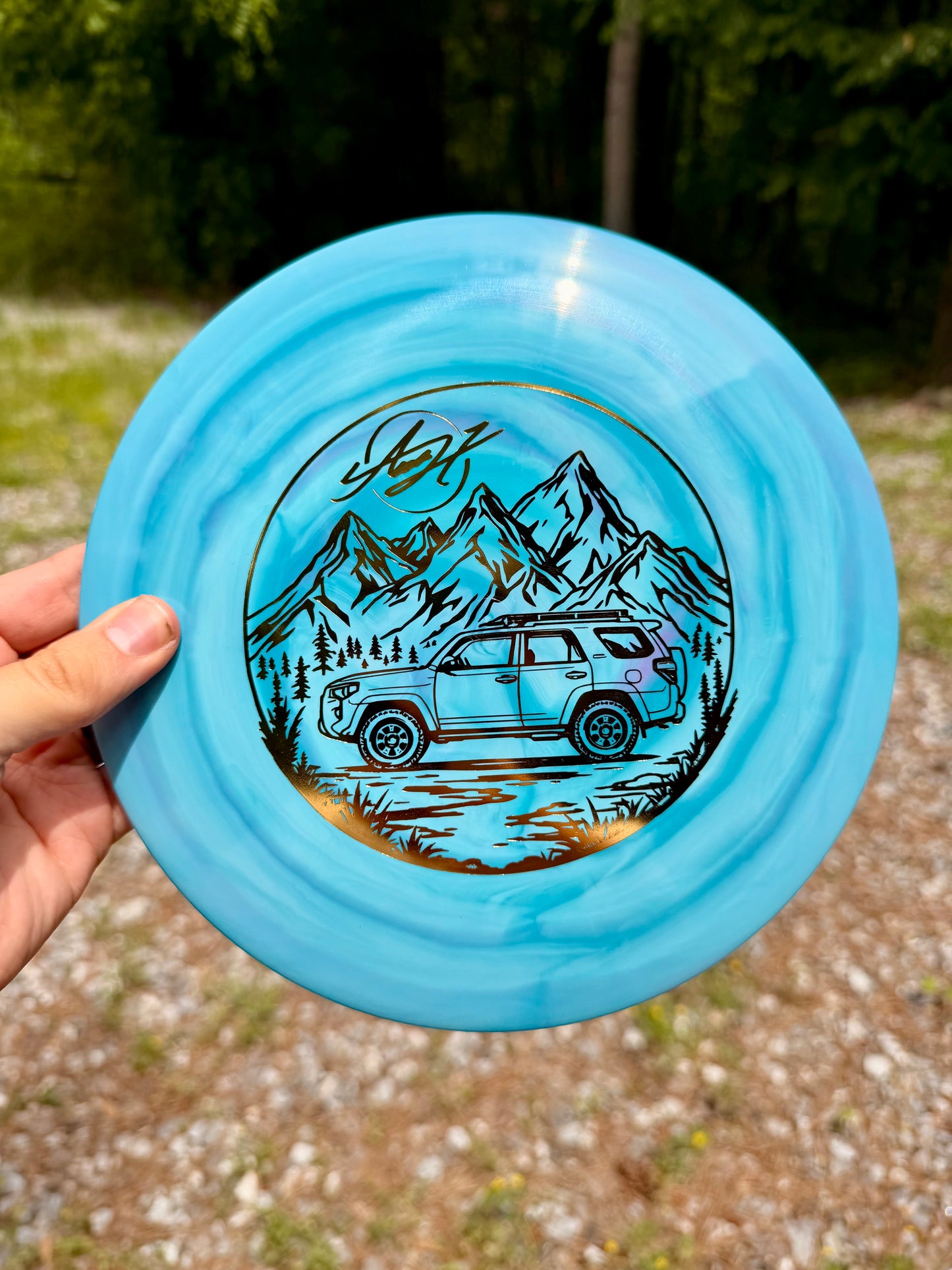 FD - Swirly S-Line - 4Runner Stamp