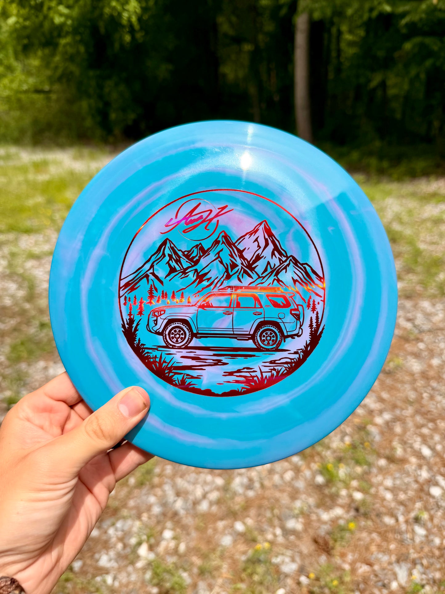 FD - Swirly S-Line - 4Runner Stamp
